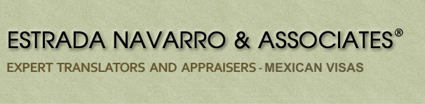 ESTRADA NAVARRO & ASSOCIATES ® EXPERT TRANSLATORS AND APPRAISERS - IMMIGRATION SERVICES  - www.estradanavarro.com
